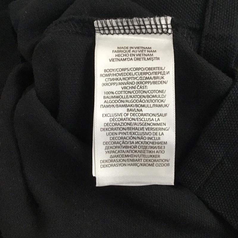ポロラルフローレン POLO RALPH LAUREN ポロシャツ 長袖 長袖ポロシャツ 長袖カットソー カラーシャツ M ロゴ、文字 黒 / ブラック / メンズ USED 古着 中古 10130736