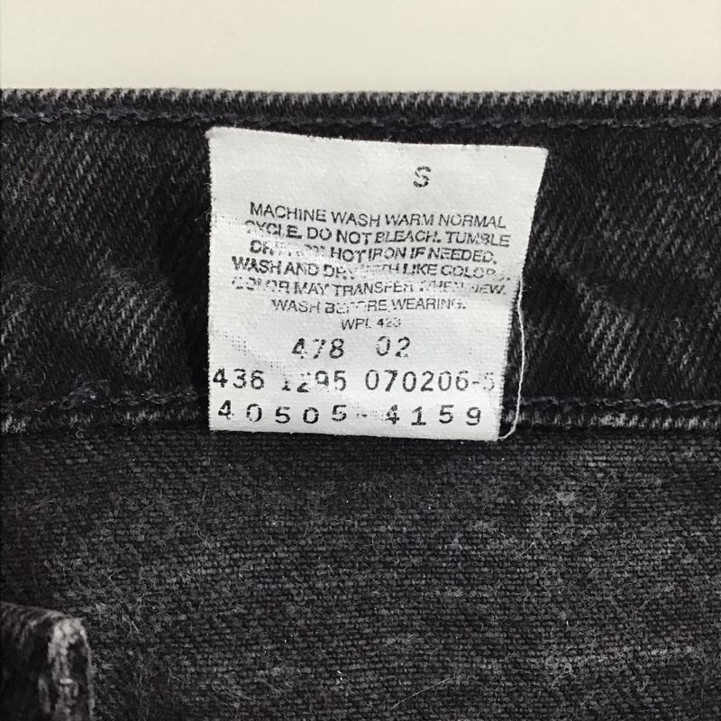 リーバイストラウスアンドコー Levi Strauss & co. パンツ デニム、ジーンズ 40505-4159 ブラックデニムパンツ スリムパンツ 28インチ 無地 黒 / ブラック / メンズ USED 古着 中古 10116295