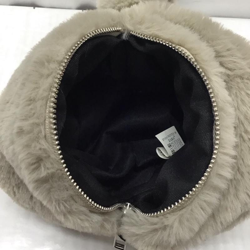 ザラ ZARA ハンドバッグ ハンドバッグ 6811 610 004 ワンハンドル 無地 グレージュ / グレージュ / レディース USED 古着 中古 10118142