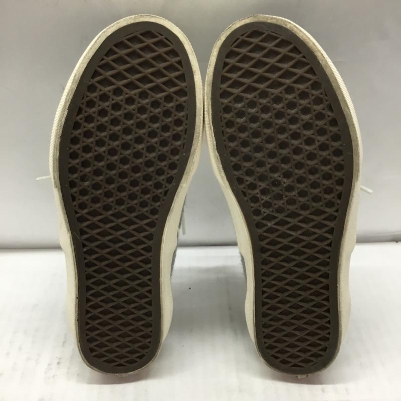 バンズ VANS スニーカー スニーカー V95KANOKO KNIT 鹿の子編み 22.5cm 22.5cm 無地 灰 / グレー / X 白 / ホワイト / レディース USED 古着 中古 10107625
