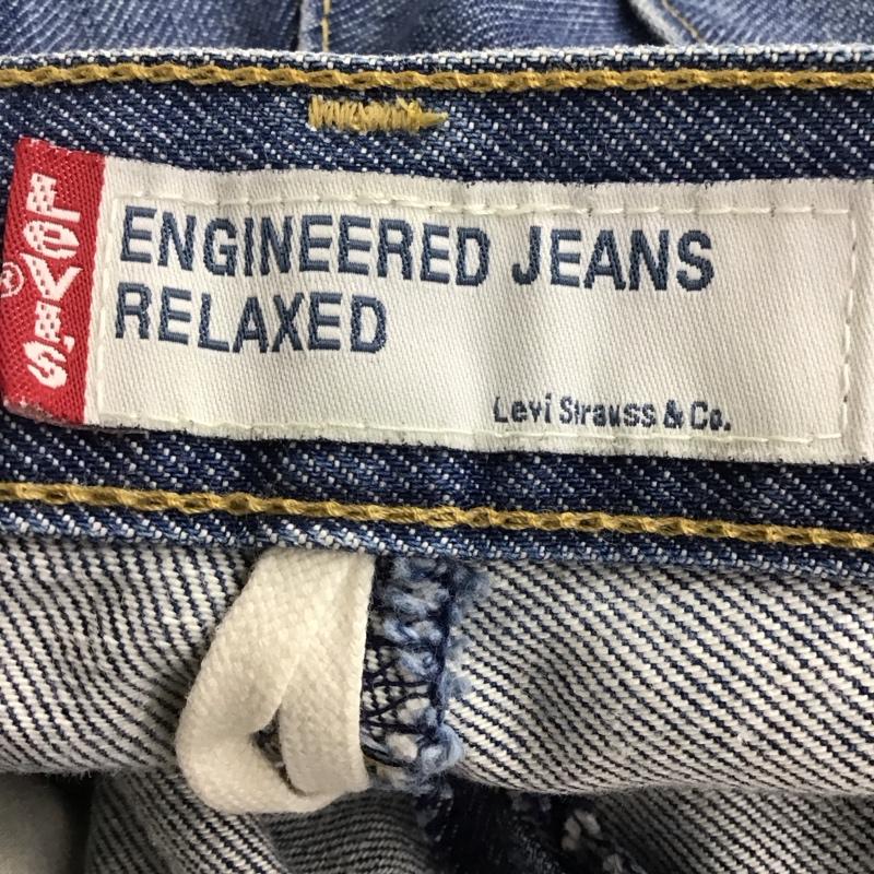 リーバイスエンジニアジーンズ Levi s ENGINEERED JEANS パンツ デニム、ジーンズ デニムパンツ スリムパンツ カジュアルパンツ 無地 インディゴ / インディゴ / メンズ USED 古着 中古 10135914