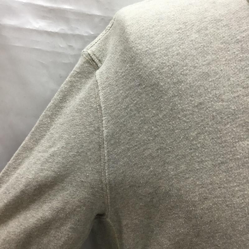 アメリカンイーグル AMERICANEAGLE トレーナー 長袖 ハーフジップ L 無地 灰 / グレー / メンズ USED 古着 中古 10109270