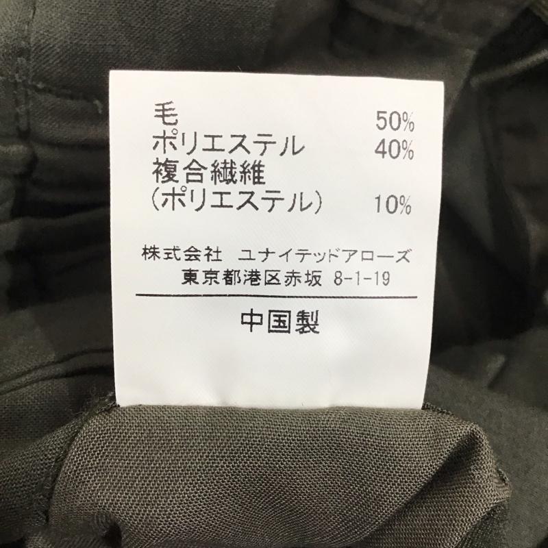 グリーンレーベルリラクシング green label relaxing パンツ スラックス 3214-186-2487 SOLOTEX テーパードパンツ カジュアルパンツ XS 無地 カーキ / カーキ / メンズ USED 古着 中古 10115465