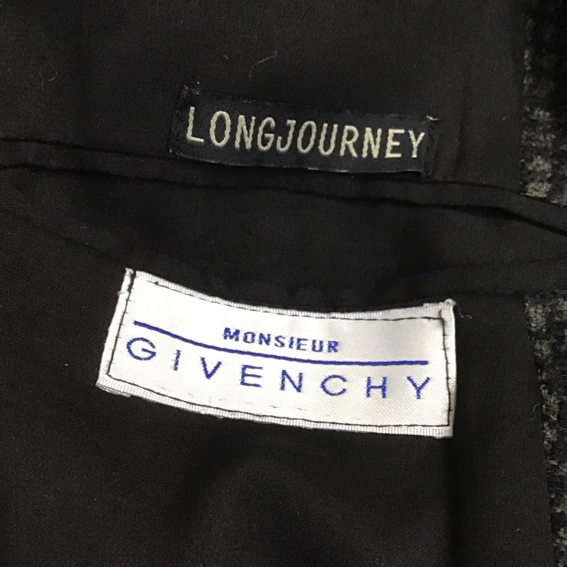 ロングジャーニー LONG JOURNEY コート コート一般 ロングジャーニー×ジバンシー コラボ ロングチェスターコート ロングコート アウター 1 チェック マルチカラー / マルチカラー / メンズ USED 古着 中古 10107680