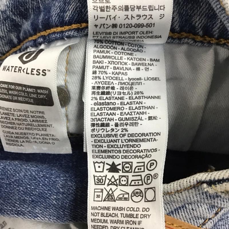 リーバイストラウスアンドコー Levi Strauss & co. パンツ デニム、ジーンズ デニムパンツ スリムパンツ カジュアルパンツ ストレッチパンツ 36 無地 インディゴ / インディゴ / メンズ USED 古着 中古 10134717