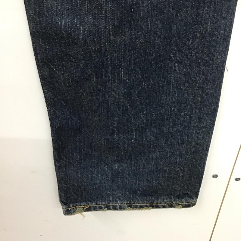 リーバイストラウスアンドコー Levi Strauss & co. パンツ デニム、ジーンズ デニムパンツ ワイドパンツ カジュアルパンツ 36 ダメージ加工 インディゴ / インディゴ / メンズ USED 古着 中古 10134067