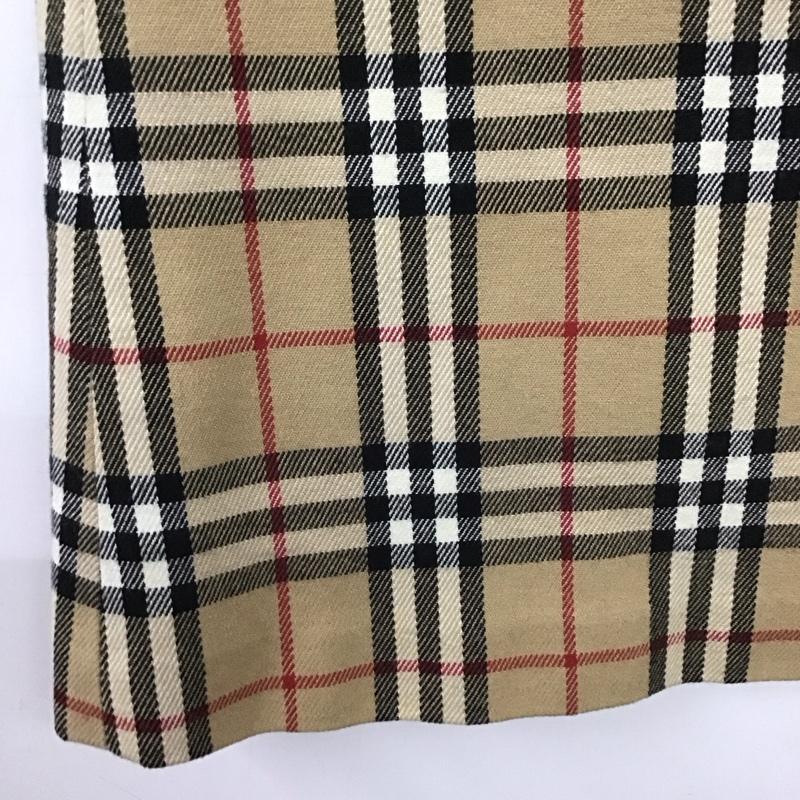 バーバリーブルーレーベル BURBERRY BLUE LABEL スカート ひざ丈スカート 38 チェック マルチカラー / マルチカラー / レディース USED 古着 中古 10139593