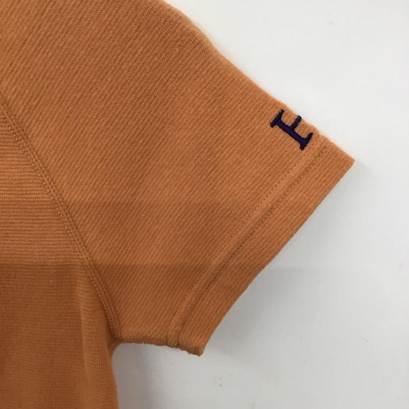 ハリウッドランチマーケット H.R MARKET Tシャツ 半袖 半袖シャツ 無地Tシャツ ラグラン 0 無地 橙 / オレンジ / レディース USED 古着 中古 10135080