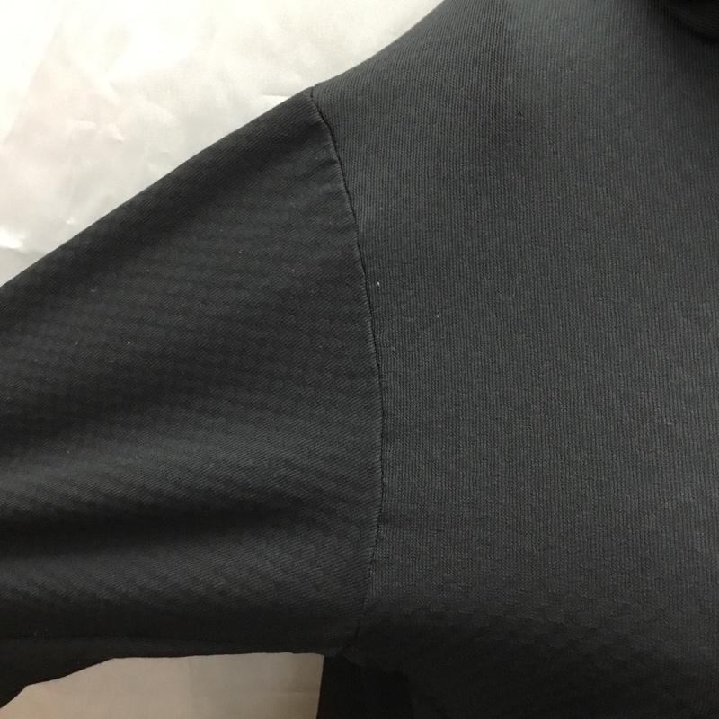 ザノースフェイス THE NORTH FACE カットソー 長袖 NL72101 カールサイドグリッドフーディ 長袖カットソー タートルネック S ロゴ、文字 黒 / ブラック / レディース USED 古着 中古 10115201