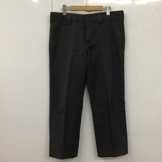 ディッキーズ Dickies パンツ チノパン チノパン スリムパンツ カジュアルパンツ 34インチ 無地 灰 / グレー /  メンズ USED 古着 中古 10126114