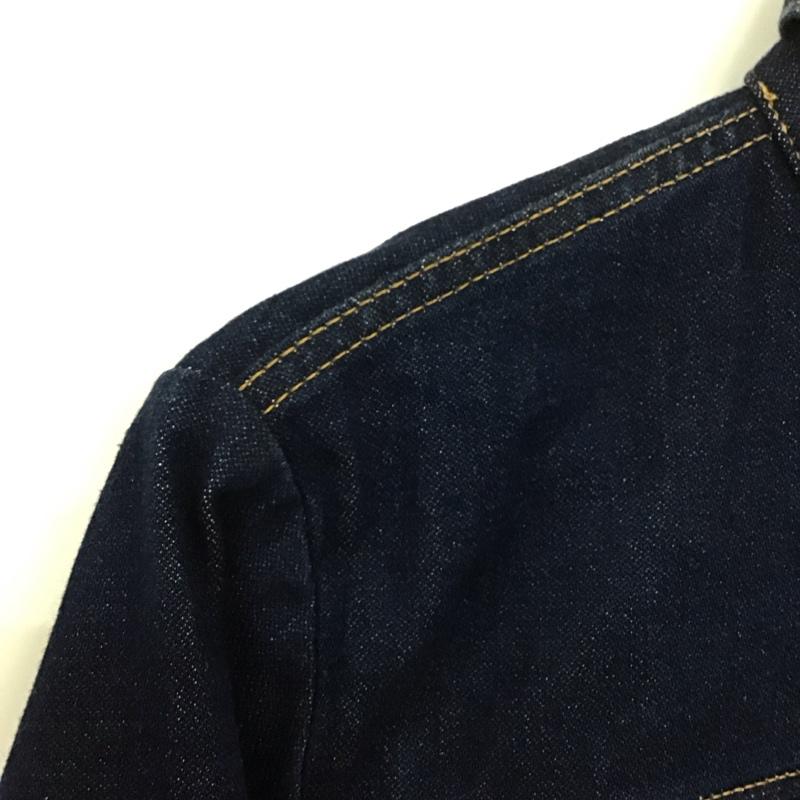 ローリーズファーム LOWRYS FARM ジャケット、上着 ジャケット、ブレザー デニムジャケット Gジャン Wrangler M 無地 インディゴ / インディゴ / レディース USED 古着 中古 10138167