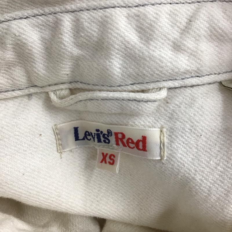 リーバイスレッド Levi s RED シャツ、ブラウス 長袖 長袖シャツ カラーシャツ 長袖カットソー 無地シャツ XS 無地 白 / ホワイト / レディース USED 古着 中古 10119448
