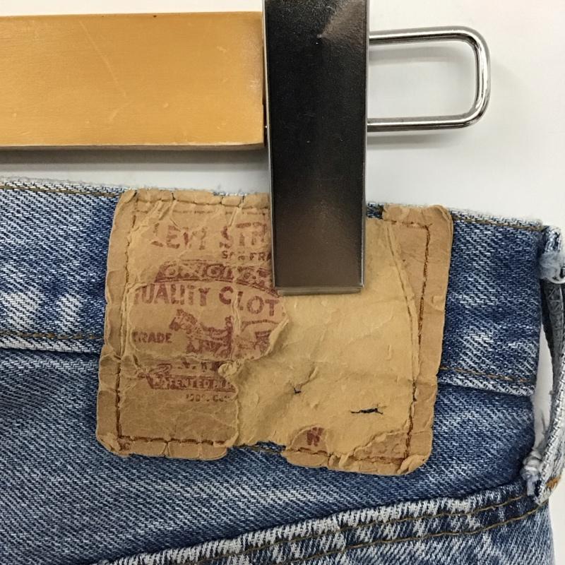 リーバイス Levi s パンツ デニム、ジーンズ 80s アメリカ製 無地 水色 / ライトブルー / メンズ USED 古着 中古 10130441