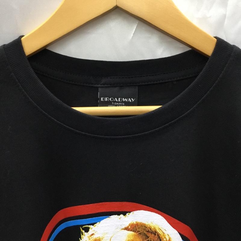 古着 USED Tシャツ 半袖 半袖カットソー プリントTシャツ クルーネックカットソー バンドTシャツ L プリント 黒 / ブラック / メンズ USED 古着 中古 10106918