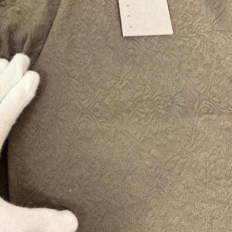 オーレット OURET パンツ ワークパンツ、ペインターパンツ ジャガードパンツ OR132-1861 1 総柄 茶 / ブラウン / メンズ USED 古着 中古 10015159