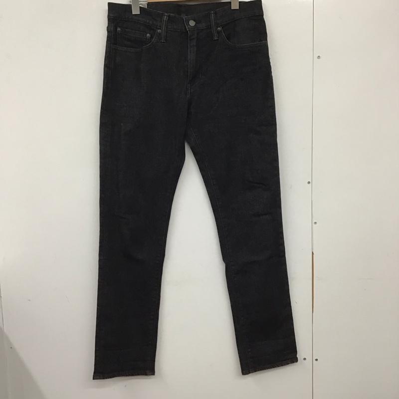 リーバイストラウスアンドコー Levi Strauss & co. パンツ デニム、ジーンズ デニムパンツ スリムパンツ カジュアルパンツ ストレッチパンツ 32インチ 無地 黒 / ブラック / メンズ USED 古着 中古 10137034
