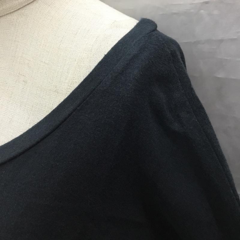スライ SLY Tシャツ 半袖 半袖カットソー プリントTシャツ クルーネックカットソー プリント 黒 / ブラック / レディース USED 古着 中古 10118456
