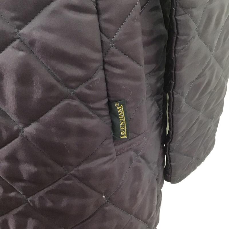 ラベンハム LAVENHAM ジャケット、上着 ジャケット、ブレザー キルティングジャケット 38 無地 紫 / パープル / レディース USED 古着 中古 10108188