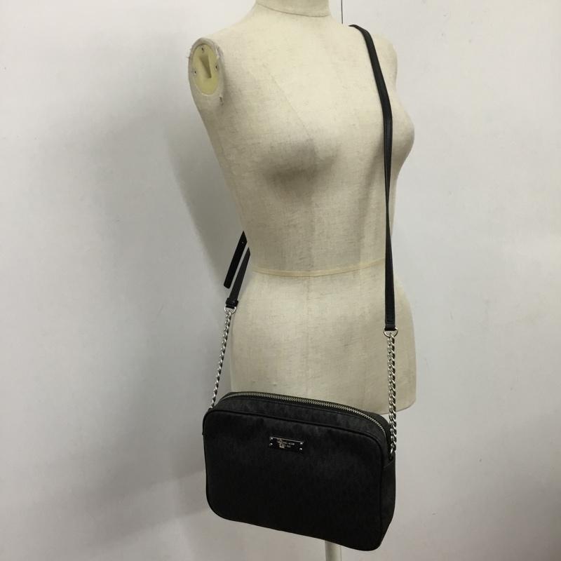 マイケルコース MICHAEL KORS ショルダーバッグ ショルダーバッグ 32S7SJSC7B ロゴ、文字 黒 / ブラック / レディース USED 古着 中古 10119195