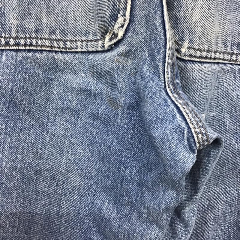 カーハート Carhartt パンツ デニム、ジーンズ デニムパンツ スリムパンツ カジュアルパンツ ロゴ、文字 インディゴ / インディゴ / メンズ USED 古着 中古 10137002