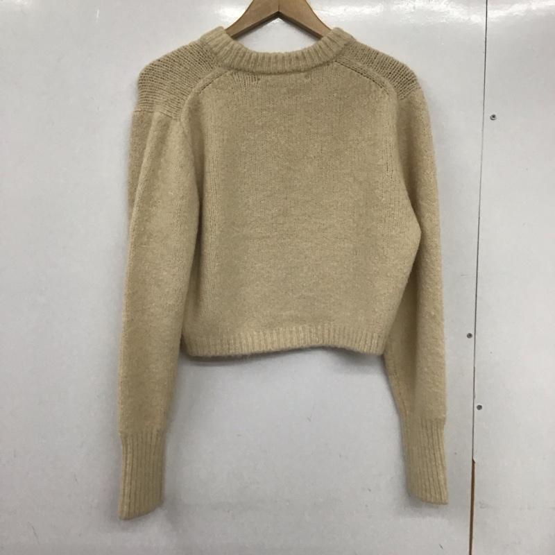 ザラ ZARA ニット、セーター 長袖 9598/125/712 ふわもこニット S 無地 ベージュ / ベージュ / レディース USED 古着 中古 10132856