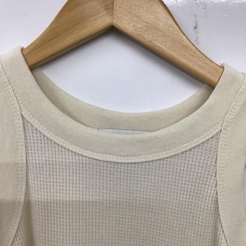 フリークスストア FREAK S STORE ワンピース ロングスカート ノースリーブロングワンピース フレアスカート FREE 無地 アイボリー / アイボリー / レディース USED 古着 中古 10138354