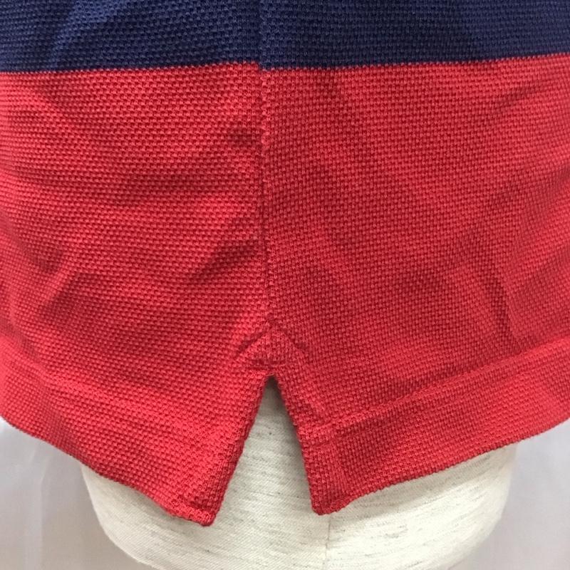 エディーバウアー Eddie Bauer ポロシャツ 半袖 半袖ポロシャツ カラーシャツ 半袖カットソー S ボーダー柄 マルチカラー / マルチカラー /  メンズ USED 古着 中古 10111678