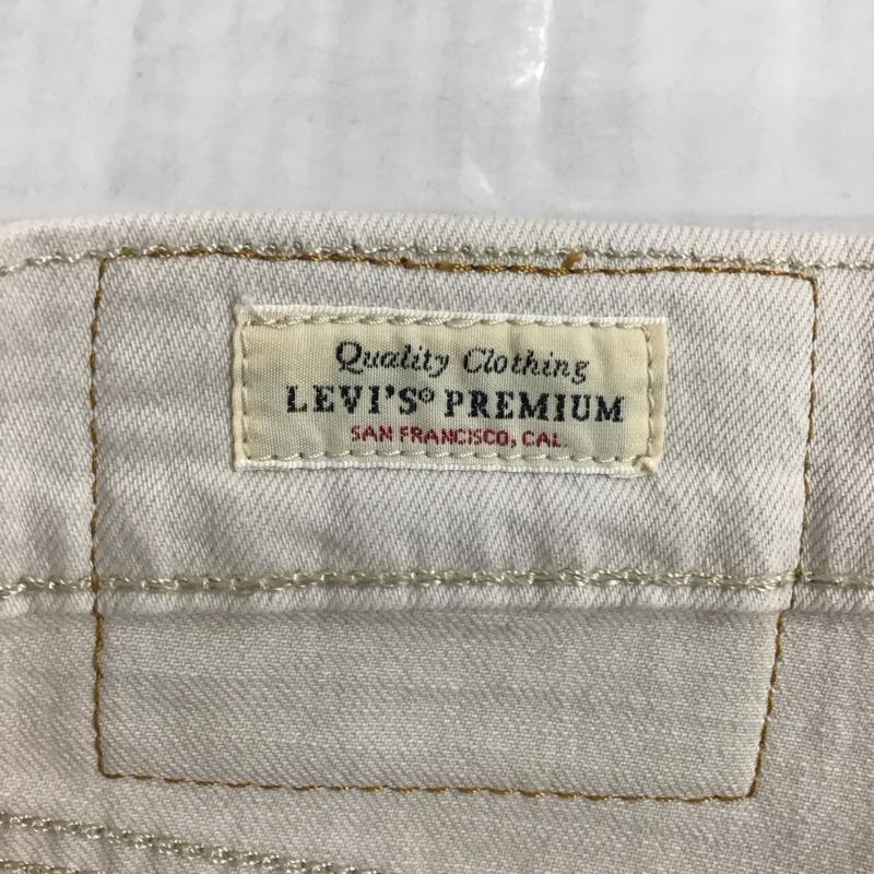 リーバイストラウスアンドコー Levi Strauss & co. パンツ デニム、ジーンズ デニムパンツ スリムパンツ ストレッチパンツ ジーンズ 34 無地 ベージュ / ベージュ /  メンズ USED 古着 中古 10122785