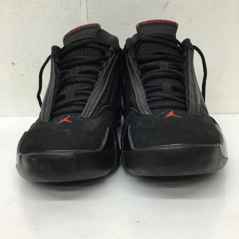 ナイキ NIKE スニーカー スニーカー 487471-003 AIR JORDAN 14 LAST SHOT ART OF A CHAMPION COLLECTION 28.0cm ロゴ、文字 黒 / ブラック / X 赤 / レッド / メンズ USED 古着 中古 10136412