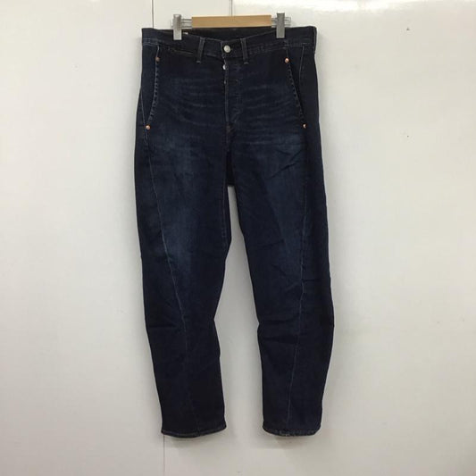 リーバイストラウスアンドコー Levi Strauss & co. パンツ デニム、ジーンズ デニムパンツ ワイドパンツ カジュアルパンツ 立体デニム サルエル engineeredjeans 32インチ 無地 インディゴ / インディゴ /  メンズ USED 古着 中古 10126641