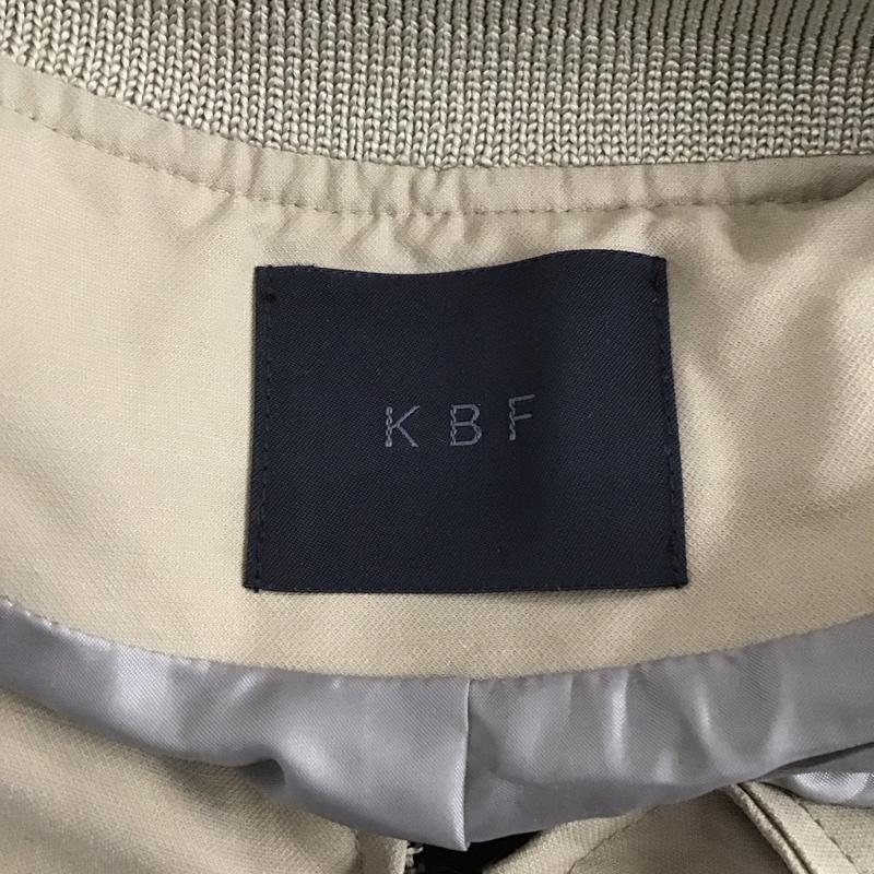 ケービーエフ KBF ジャケット、上着 ジャケット、ブレザー KB94-27S010 Vネックブルゾン 無地 ベージュ / ベージュ / レディース USED 古着 中古 10123225