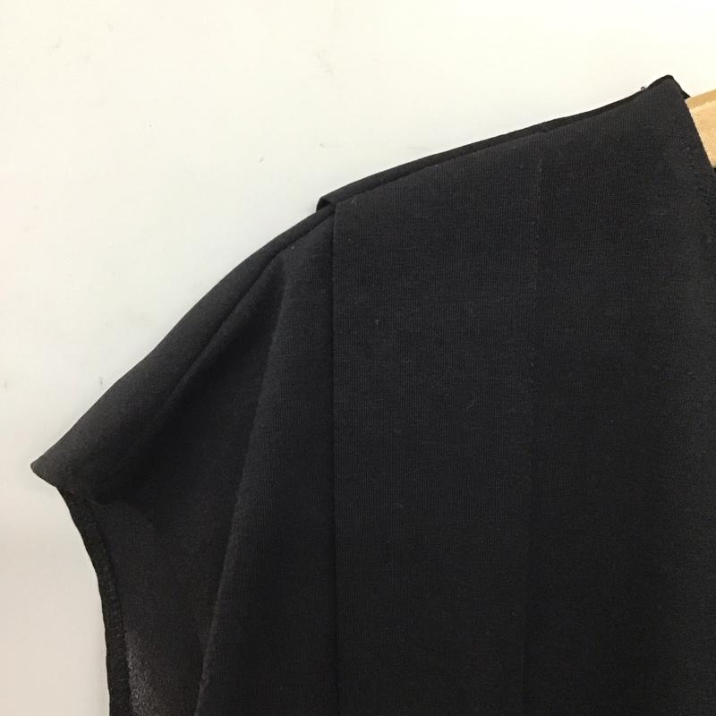 グローバルワーク GLOBAL WORK カットソー 半袖 M 無地 黒 / ブラック / レディース USED 古着 中古 10133176