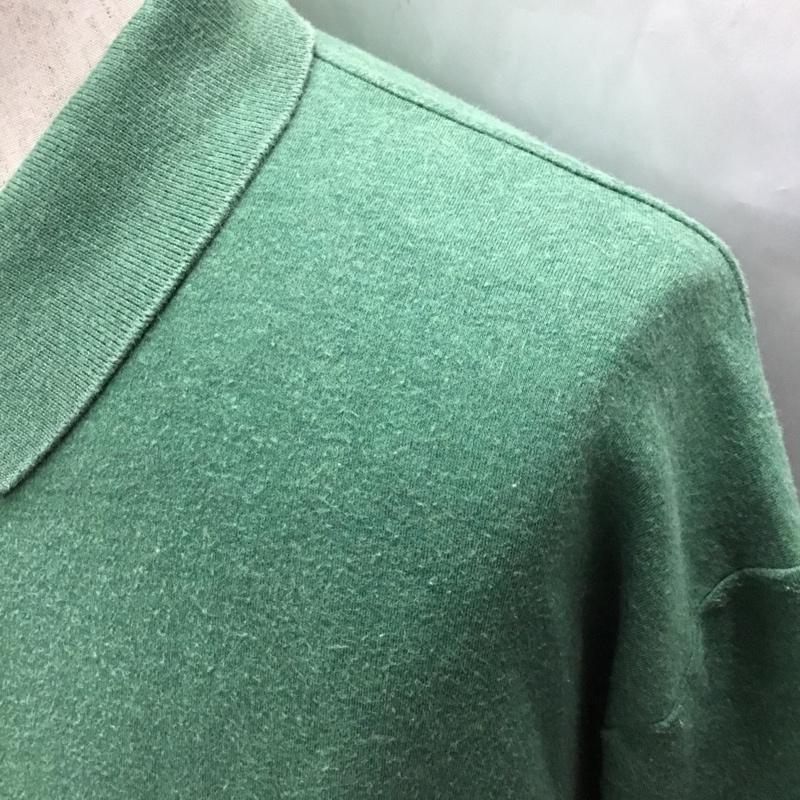 ポロバイラルフローレン Polo by RALPH LAUREN ポロシャツ 半袖 XL 無地 緑 / グリーン / メンズ USED 古着 中古 10108684
