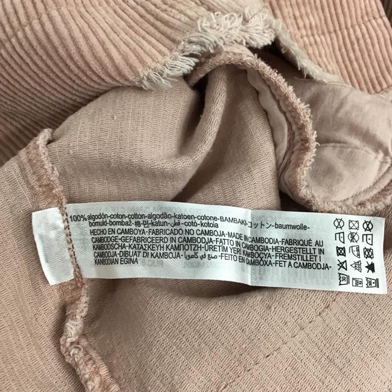 ザラ ZARA ジャケット、上着 ジャケット、ブレザー 8372 721 620 コーデュロイジャケット L 無地 桃 / ピンク / レディース USED 古着 中古 10120351