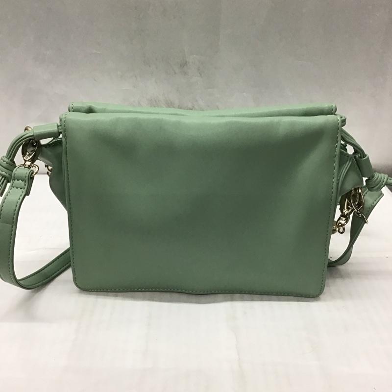 ルーニィ LOUNIE ショルダーバッグ ショルダーバッグ ハンドバッグ 2WAY ロゴ、文字 薄緑 / ライトグリーン / レディース USED 古着 中古 10114293