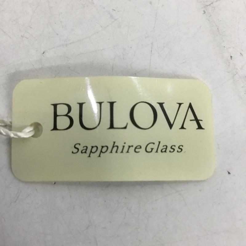 ブローバ BULOVA 腕時計 アナログ(クォーツ式) 96K101 クロノグラフC 箱有 ロゴ、文字 銀 / シルバー / メンズ USED 古着 中古 10133892