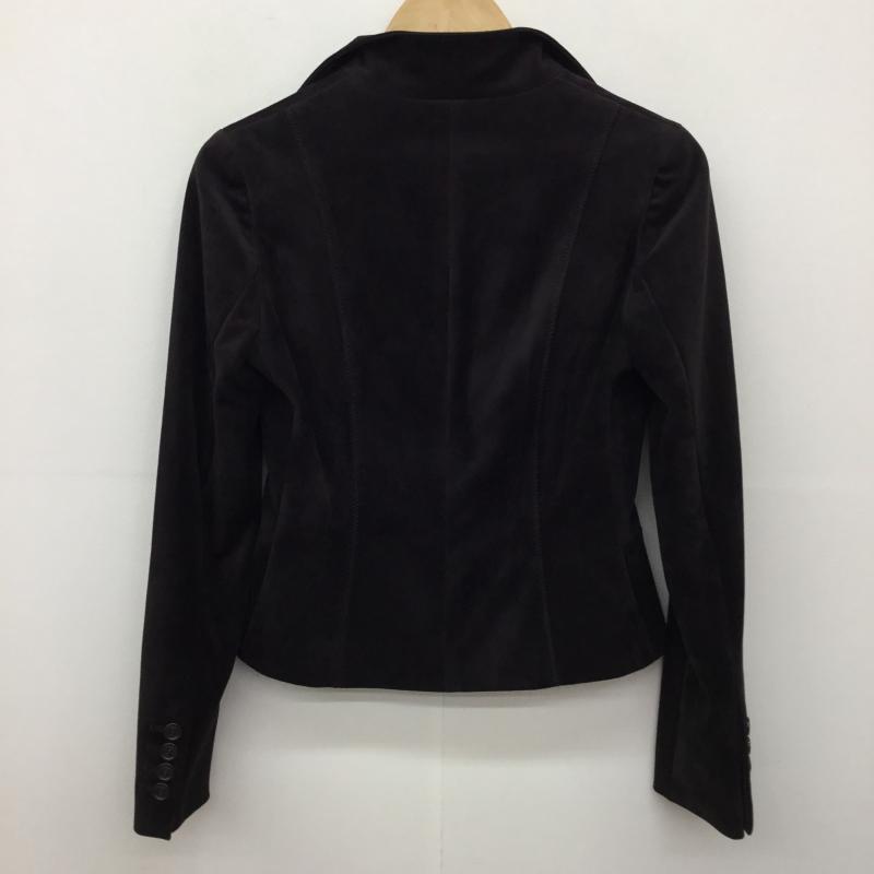 イネド INED ジャケット、上着 ジャケット、ブレザー 5 無地 茶 / ブラウン / レディース USED 古着 中古 10137705