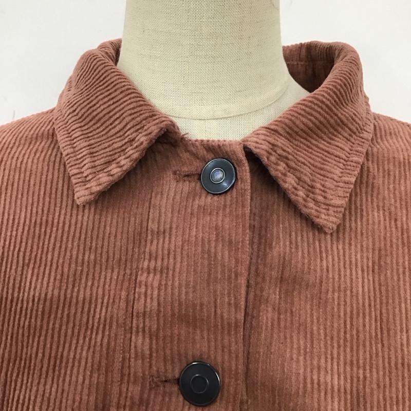 ザラ ZARA ジャケット、上着 ジャケット、ブレザー 8498 898 645 コーデュロイジャケット フリンジ L 無地 桃 / ピンク / レディース USED 古着 中古 10119599