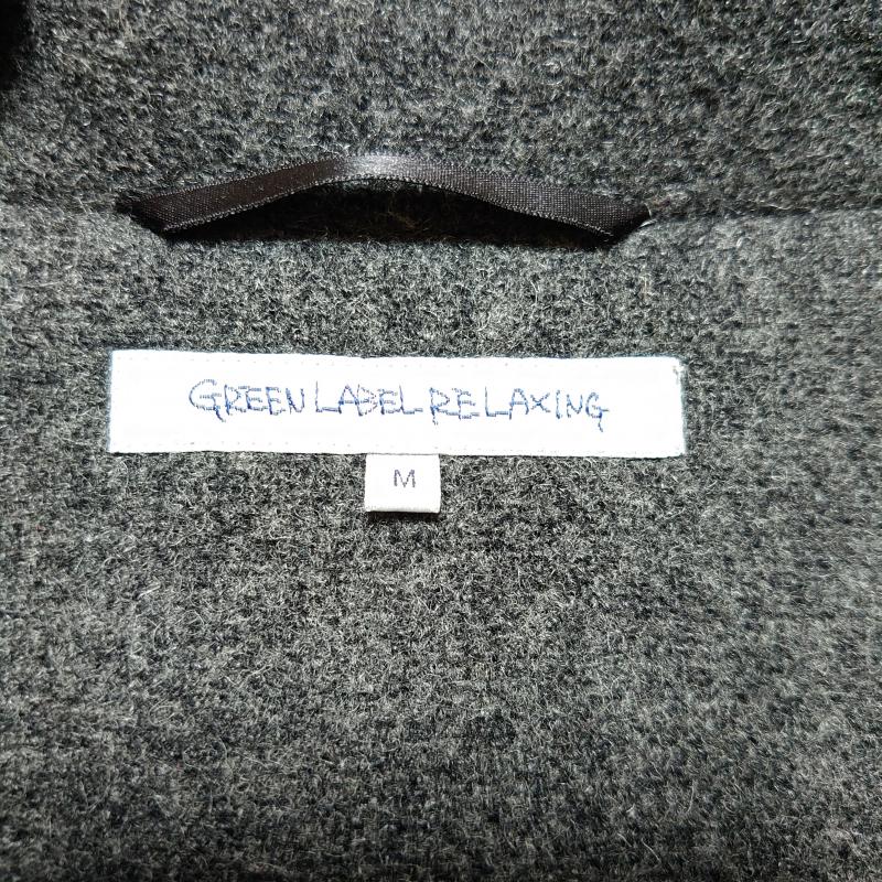 グリーンレーベルリラクシング green label relaxing コート コート一般 M 無地 黒 / ブラック / X 茶 / ブラウン / メンズ USED 古着 中古 10011952