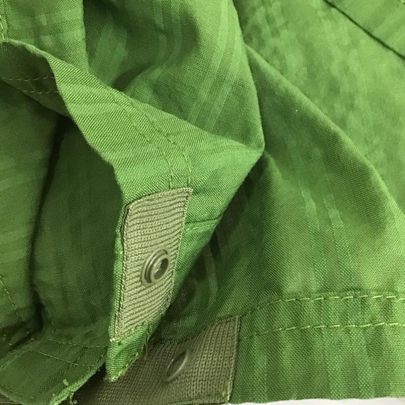 マーモット Marmot ワンピース ロングスカート TOWNJB80YY WSSEERSUCKERSHIRT アウトドアシャツ 四角友里コラボレーション シャツワンピース M ストライプ 緑 / グリーン / レディース USED 古着 中古 10109227