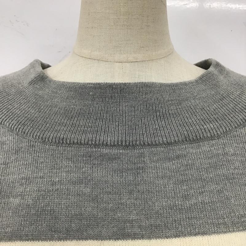 マジェスティックレゴン MAJESTIC LEGON ニット、セーター 長袖 FREE ボーダー柄 マルチカラー / マルチカラー /  レディース USED 古着 中古 10105773