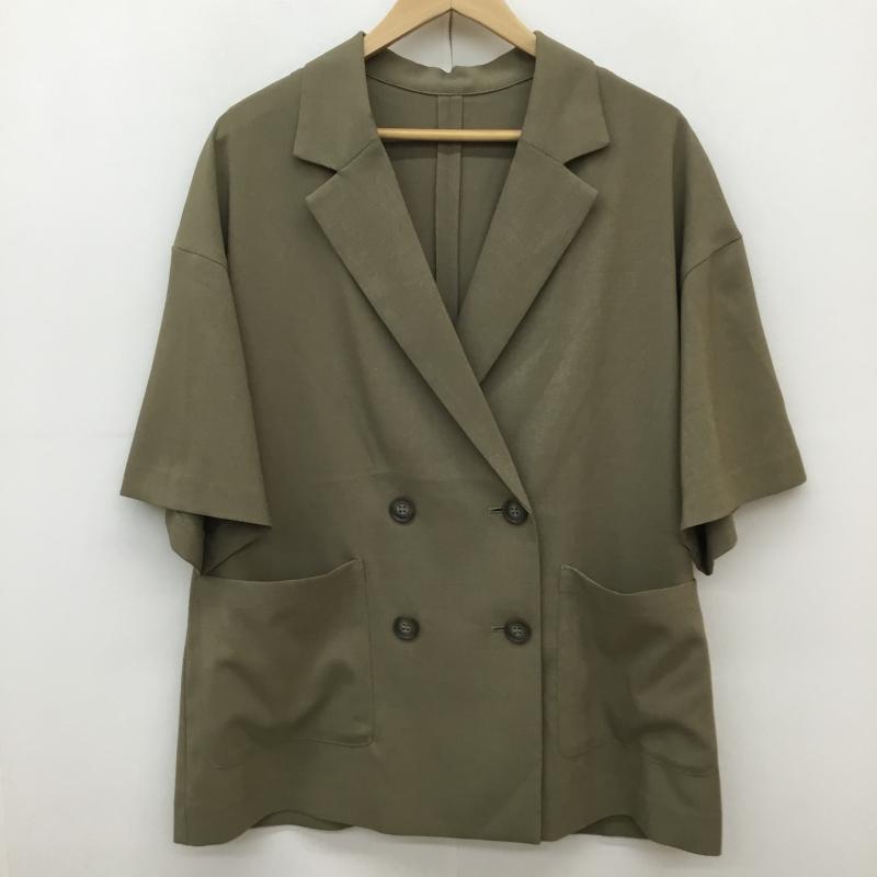 グローバルワーク GLOBAL WORK ジャケット、上着 ジャケット、ブレザー GW725017AD M 無地 茶 / ブラウン / レディース USED 古着 中古 10137753
