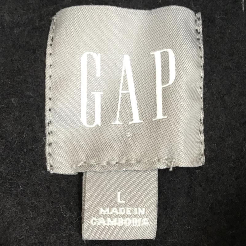 ギャップ GAP パーカー 長袖 518016-00 L ロゴ、文字 黒 / ブラック / メンズ USED 古着 中古 10136078