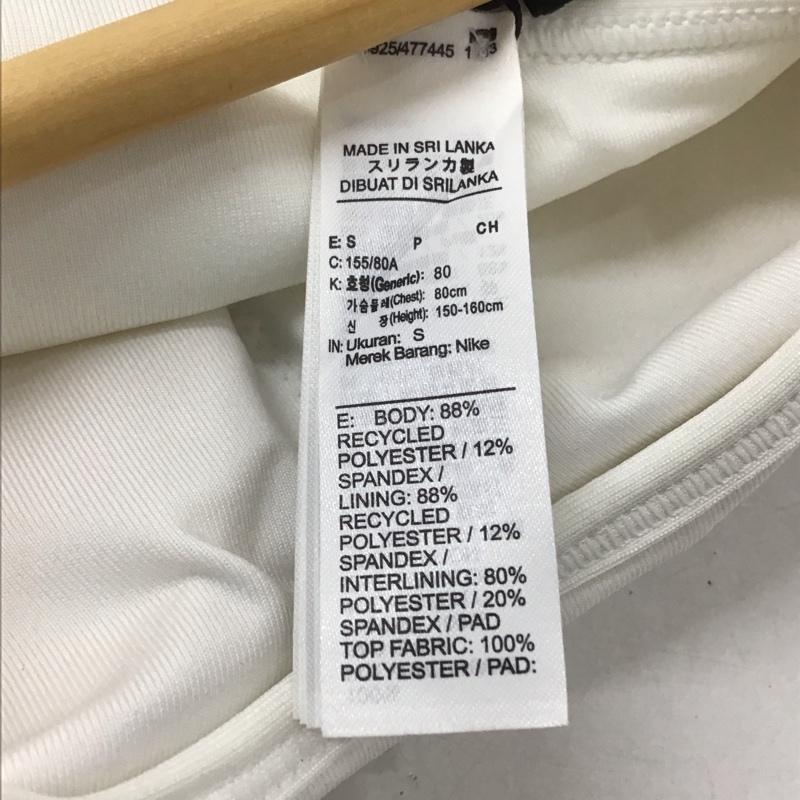 ナイキ NIKE トップス トップス 899371-100 スポーツブラ WS ナイキプロ フューチュラ クラシックブラ タグ付き S ロゴ、文字 白 / ホワイト / レディース USED 古着 中古 10135546