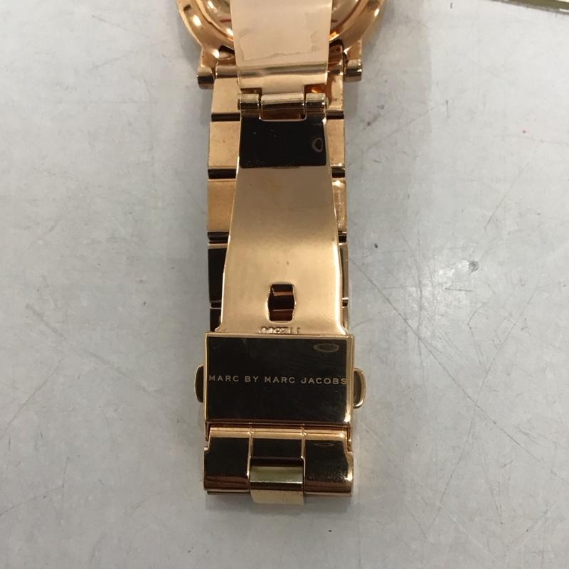 マークバイマークジェイコブス MARC by MARC JACOBS 腕時計 アナログ(クォーツ式) MBM3216 エイミー ロゴ、文字 金 / ゴールド / レディース USED 古着 中古 10134060