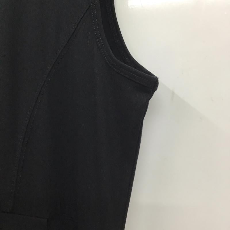 レイビームス Ray BEAMS ワンピース ロングスカート ノースリーブロングワンピース フレアスカート 1 無地 黒 / ブラック / レディース USED 古着 中古 10138363