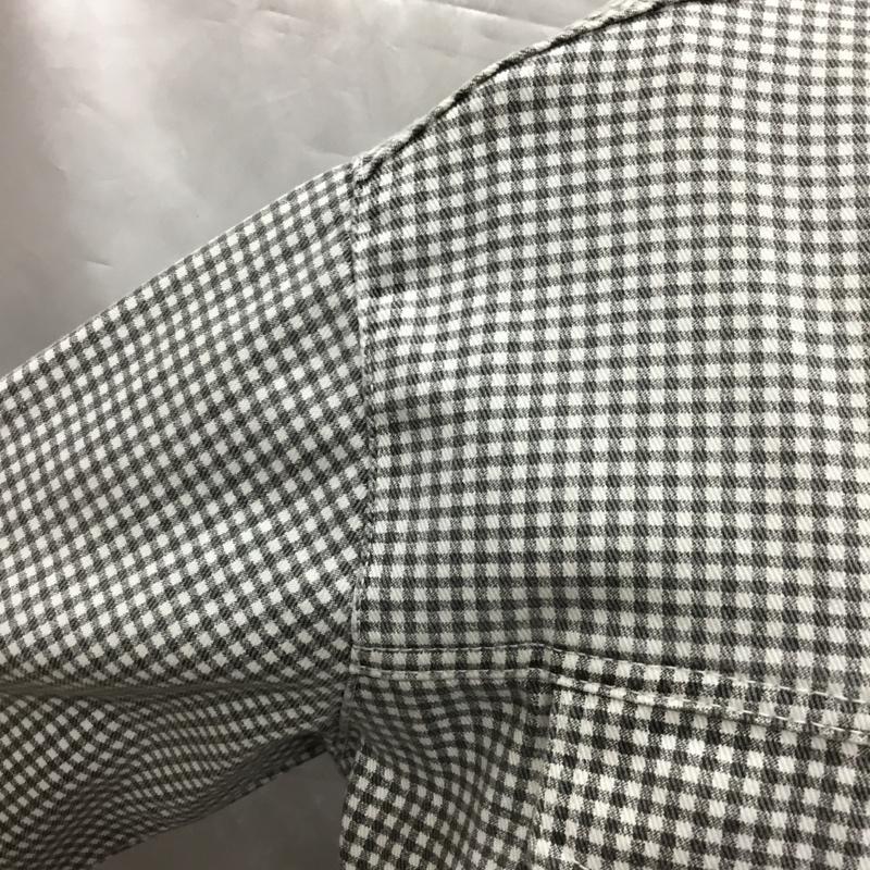 ザラ ZARA ジャケット、上着 ジャケット、ブレザー カジュアルジャケット カラージャケット ポケットジャケット アウター S チェック 白 / ホワイト / X 黒 / ブラック / レディース USED 古着 中古 10115791