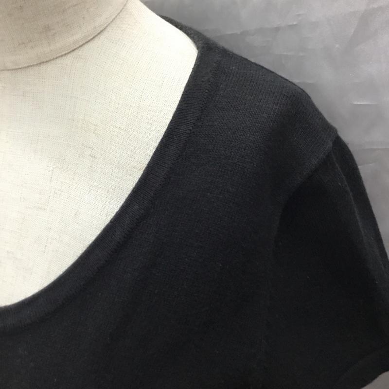 ロデオクラウンズ Rodeo Crowns Tシャツ 半袖 半袖カットソー 刺繍Tシャツ クルーネックカットソー ロゴ、文字 黒 / ブラック / レディース USED 古着 中古 10118464