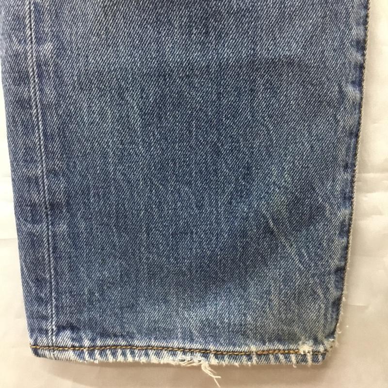 リーバイストラウスアンドコー Levi Strauss & co. パンツ デニム、ジーンズ デニムパンツ ストレートパンツ ワイドパンツ カジュアルパンツ 33インチ 無地 インディゴ / インディゴ /  メンズ USED 古着 中古 10122384