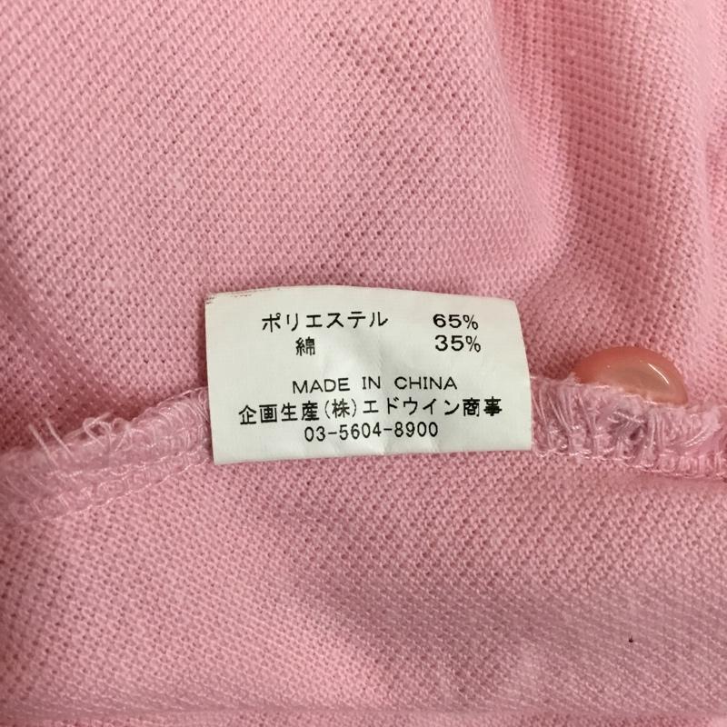 リー Lee ポロシャツ 半袖 M ワンポイント 桃 / ピンク / メンズ USED 古着 中古 10117786